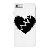 broken heart xxx black iPhone 7 Case