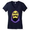 skeletor Women's V-Neck T-Shirt
