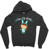 class o f 2018 cool girl Zipper Hoodie