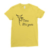 totes ma' goats Ladies Fitted T-Shirt