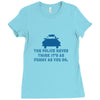 police humor Ladies Fitted T-Shirt