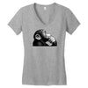 monkey Women's V-Neck T-Shirt