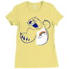 scarebear Ladies Fitted T-Shirt