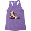 calvin hobbes Racerback Tank