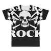 biker t shirt cafe racers ton up boys rockers greasers rock All Over Men's T-shirt