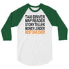 best dad ever fathers 3/4 Sleeve Shirt