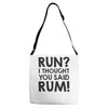 run rum Adjustable Strap Totes
