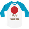 retro tokyo 1964 olympic games 3/4 Sleeve Shirt