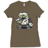 zomboy attacks (2) Ladies Fitted T-Shirt