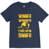 winner winner chicken dinner V-Neck Tee