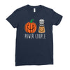 pumpkin spice Ladies Fitted T-Shirt
