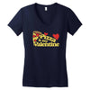 pizza is my valentine 2 Women's V-Neck T-Shirt