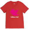 follow me V-Neck Tee