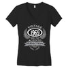 vintage quality without compromise 1969 aged to perfection Women's V-Neck T-Shirt