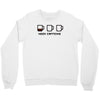need caffeine Crewneck Sweatshirt