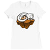the neverending friendship Ladies Fitted T-Shirt