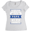 I've Been Called A Lot Of Names But Papa Is My Favorite Women's Triblend Scoop T-shirt