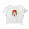 hip hop guy Crop Top