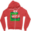 word muncher Zipper Hoodie