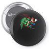 raphael meets mario Pin-back button