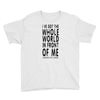 official t shirt red sleeping with sirens whole world lyrics all sizes Youth Tee