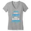 The Best Poppy Was Born In January Women's V-Neck T-Shirt