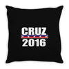 cruz for president 2016 Throw Pillow