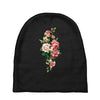 breast cancer flowers Baby Beanies