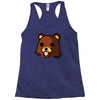 bear meme Racerback Tank