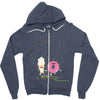 playin' in the sprinkler Zipper Hoodie