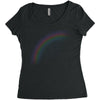 LGBT Rainbow Women's Triblend Scoop T-shirt