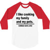 i like cooking 3/4 Sleeve Shirt