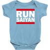 run saiyan Baby Bodysuit