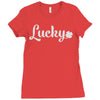 lucky Ladies Fitted T-Shirt