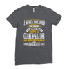 grumpy old crane operator Ladies Fitted T-Shirt