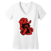 house of lion Women's V-Neck T-Shirt