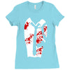 reservoir dogs halloween Ladies Fitted T-Shirt
