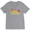 pizza is my valentine 2 V-Neck Tee
