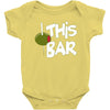 olive this bar Baby Onesie