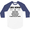 Libra Woman 3/4 Sleeve Shirt