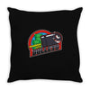 mushroom city bullets Throw Pillow
