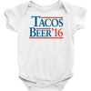 tacos  beer '16 Baby Bodysuit