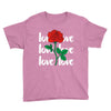 Love Rose Youth Tee