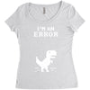 I'm an Error Women's Triblend Scoop T-shirt
