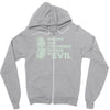 cucumbers soaked in evil Zipper Hoodie