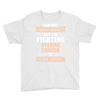 I am Not Super Woman But I'm Fighting Uterine Cancer So Close Enough Youth Tee
