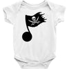 music pirate Baby Onesie