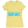 snk tribute unisex Ladies Fitted T-Shirt