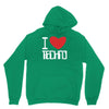 i love techno Hoodie