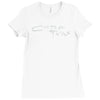 cocteau twins Ladies Fitted T-Shirt